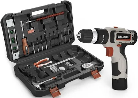 12V Cordless Impact Drill Machine Toolkit