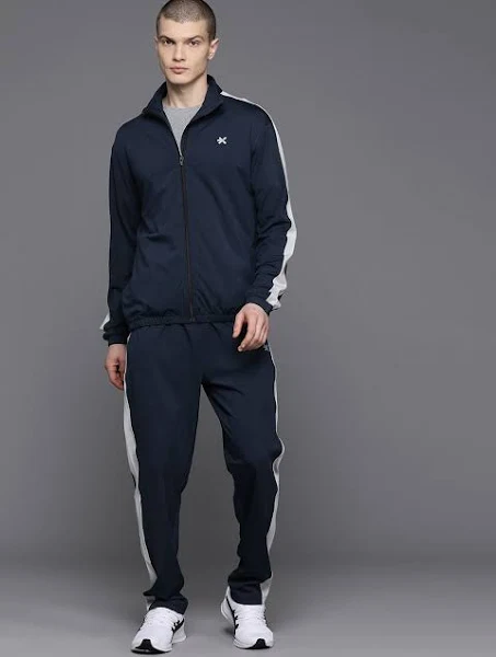 Men's Striped Rapid-Dry Sports Tracksuit