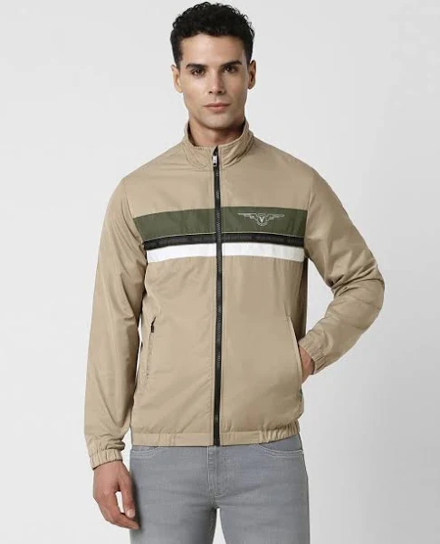 Men's Printed Full Sleeve Jacket - XL