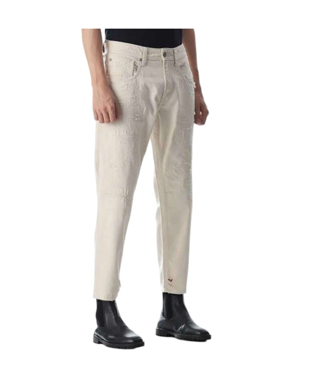 Men Frank Slim Fit Low-Rise Stretchable Jeans - 28