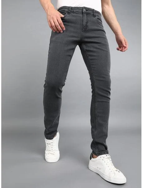 Men's Regular Fit Washed Stretchable Jeans - 32
